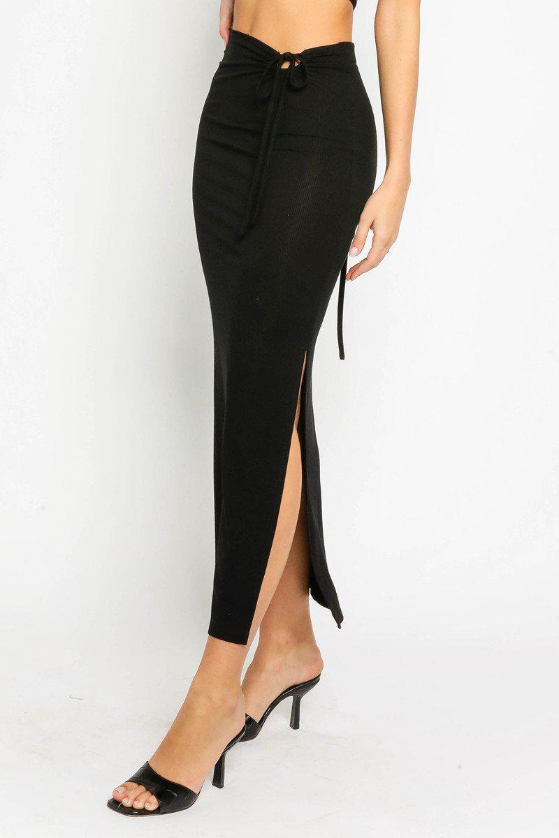 BADBLOOD ♥ Low Edge Midi Wrap Skirt /追跡付 BADBLOOD ♥ Low Edge Midi Wrap Skirt /追跡付 (BADBLOOD
